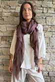 Classic Portobello Scarf Warm Brown 